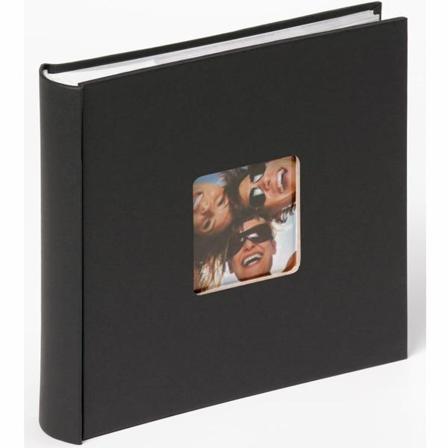 Walther Design Fotoalbum Fun Memo 10x15cm Cm Svart 200 Foton Svart