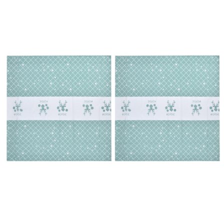 2 kpl PVC Pöytäliina Vedenpitävä Öljynkestävä Helppo Puhdistaa Ruokailu Hirvi