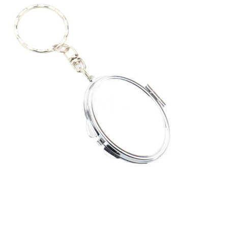 Metallinen meikkipeili pieni pyöreä peili ELLIPTICAL ELLIPTICAL