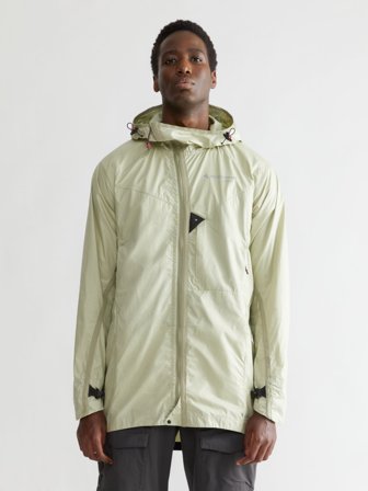 Klättermusen Ansur Wind Parka Herren - Swamp Green-Silver Green - XL