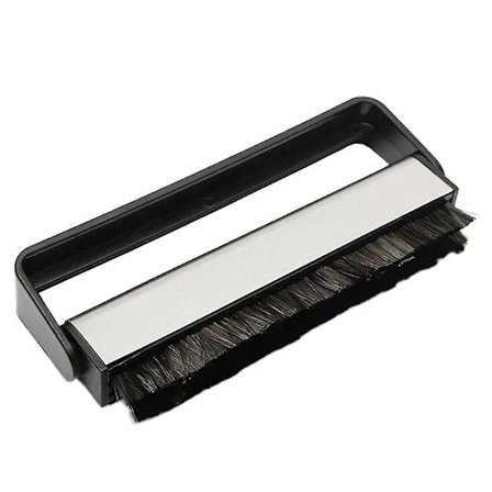 Antistatisk Vinyl-Skivrengöringsborste, Rengöringsborste för Vinyl/LP-Skivor och Högtalare