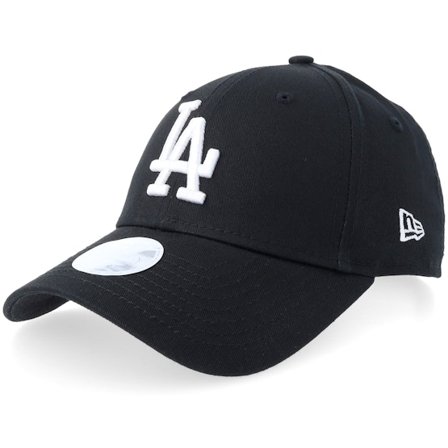 New Era - MLB Noir adjustable Casquette - Los Angeles Dodgers Womens League Essential 9FORTY Losdod Blkwhi-os @ Hatstore