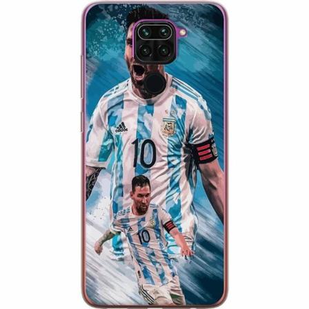 Xiaomi Redmi Note 9 Genomskinligt Skal Lionel Andrés Messi