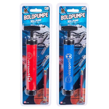 Vinisport Boldpumpe med slange, multifarvet