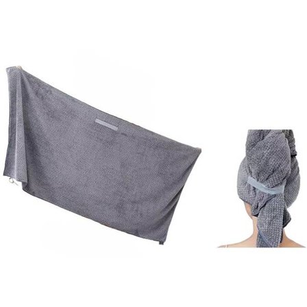 ING Hårhåndklæde, Mikrofiber Hårhåndklæde, Hårbadehåndklæder, Hurtigtørrende, Hovedhåndklæde, Hurtigtørrende, Hurtigtørrende Håndklæde, Hårturban, 
