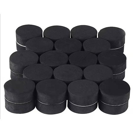 48 stk filt plantefat, plantefat 50*15mm plantebrett mørkegrå blomsterpottebrikke matter holdbare plantebrikker runde absorberende brikke matter for