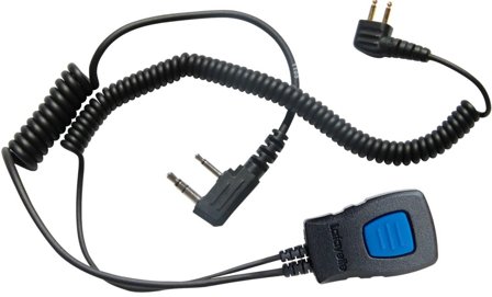 Lafayette Miniheadset Radiokabel Peltor 2-Pin J22 3,5+2,5 mm Vinklad Bredare Mellanrum