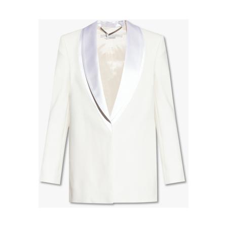 Stella McCartney Blazer with satin trim inbo, Dame