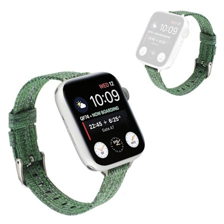 Apple Watch Series 6 / 5 40mm nylon watch band - Green