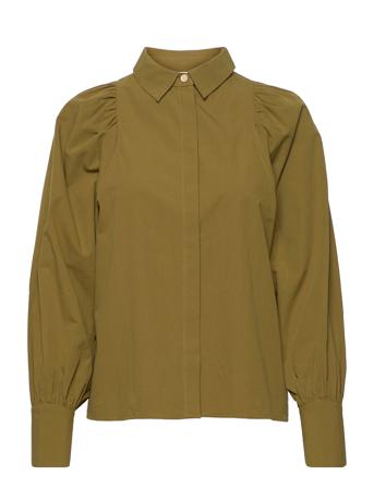 Mwkula Puff Shirt Green My Essential Wardrobe