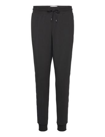 Cuffed Track Pant Joggebukser Pysjbukser Svart Tommy Hilfiger*Betinget Tilbud