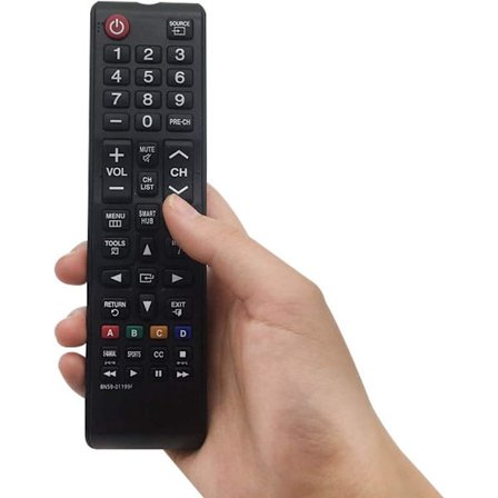 Ersättning Samsung TV-fjärrkontroll BN59-01199F för Samsung Re