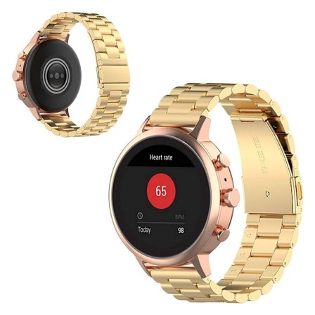 Garmin Vivoactive 4S holdbar rustfrit stål Urrem - Guld