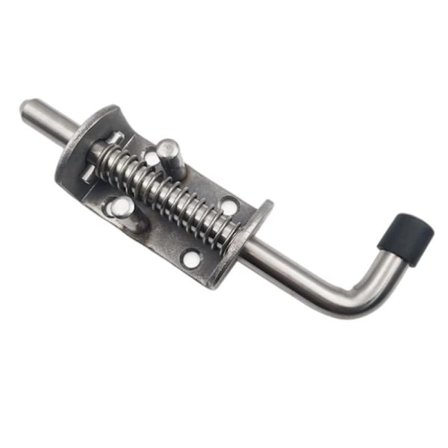 2 kappaletta jousisalpa, kova teräksinen ovilukko, raskas jousisalpa