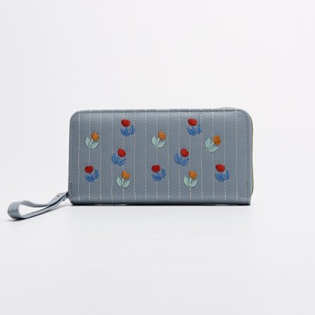 Dame Lommebok Lang Stil Lommebøker BLÅ