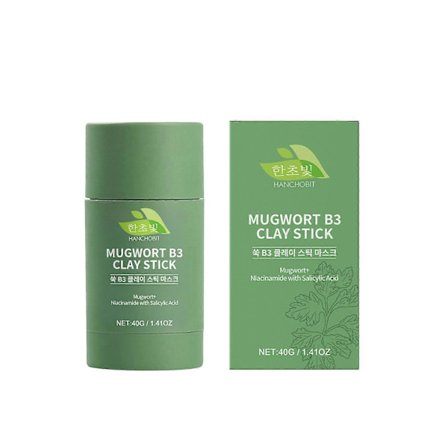 HANCHOBIT Ai Cao B3 mutanaamio kosteuttaa hellävaraisesti, puhdistaa ja ravitsee kasvojen ihoa, virkistävä mutanaamio