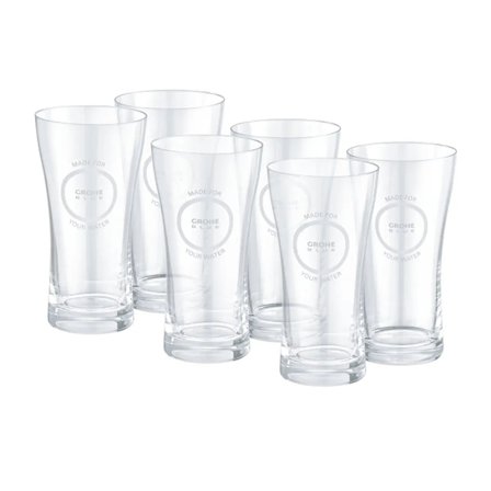 Bicchieri acqua Grohe Blue 250 ml in cristallo 6 pezzi