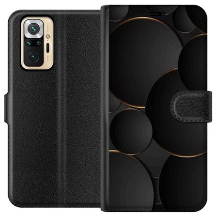 Plånboksfodral till Xiaomi Redmi Note 10 Pro med Lyxig Cirklar