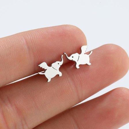 4 par tecknade djurörhängen örhängen 7 7