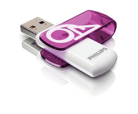 Philips FM64FD05B Vivid Edition 2.0 - USB-flashstasjon - 64 GB