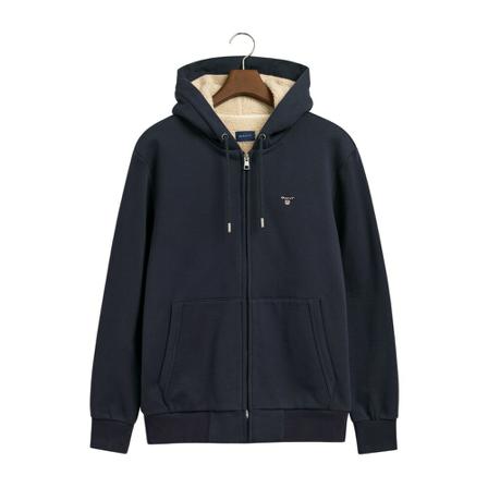 Gant, Zip-throughs Blauw, Heren, Maat:XL