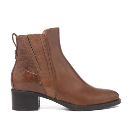Nerogiardini, Heeled Boots Brązowy, Kobieta, Rozmiar: 35 EU