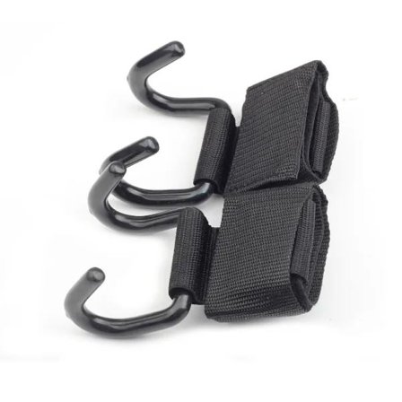 /EA/2-pak vægtløftningskroge, stålvægtløftningskroge med skridsikkert greb