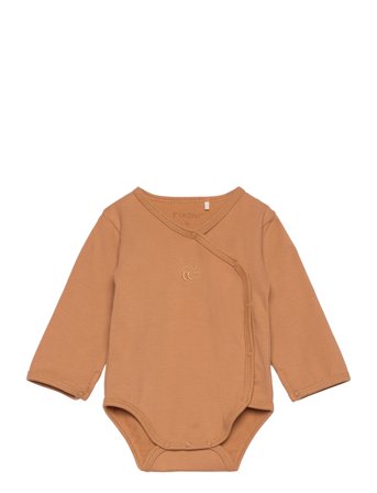 Fixoni Wrap Body Ls - Brown - 50