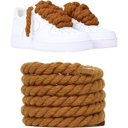 8 mm tjocka rep-skosnören - Air Force One-skosnören, Air Force-repskosnören, Air Force-skosnören, rep till skor