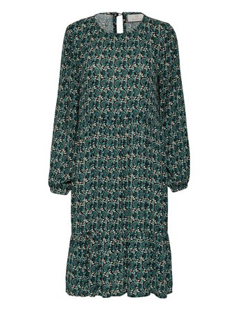 Kakarina Amber Dress Green Kaffe