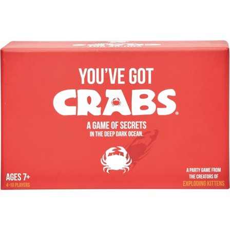 Exploding Kittens CRABS-CORE You've Got Crabs: Ett kortspel från skaparen av Exploding Kittens