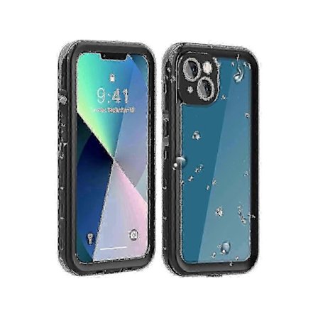 Iphone 13 Mini Vattentätt Fodral, Stöttåligt Undervattens Ip68 Fodral, Med Inbyggt Skärmskydd Robust Skyddande Skal För Iphone 13 Mini 5.4 Tum