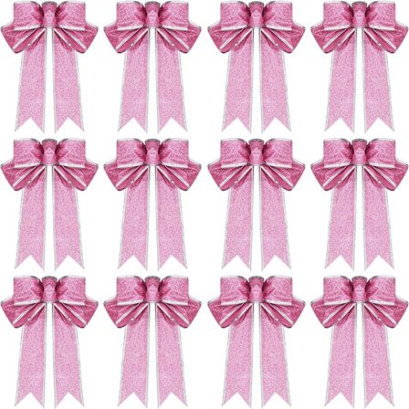 12 kappaletta kimaltelevia joulukuusen koristeita joulukoristeet