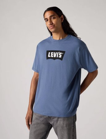Levi's Vintage Bw Graphic Tee Vtg Bw - Navy - S