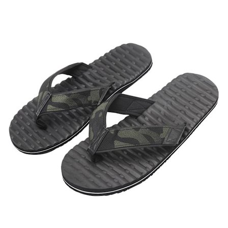 Sommar Lätta Flip-Flops Flerlager Halkfria Mjuka EVA Sandaler Storlek 42