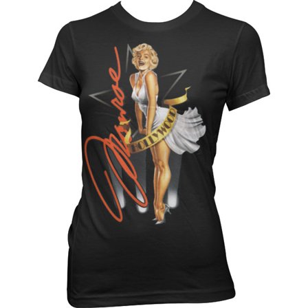 Marilyn In Hollywood Girly T-Shirt S