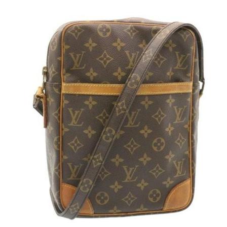 Louis Vuitton Vintage, Pre-owned Danube MM Bruin, Dames, Maat:ONE Size