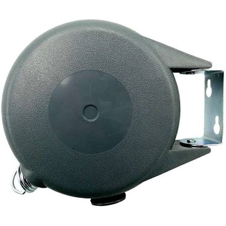 Indtrækkelig vasketøjssnor med automatisk tilbagespoling 15m