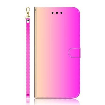Mirror Sony Xperia 10 III Lite Flip Suojakotelo - Rose