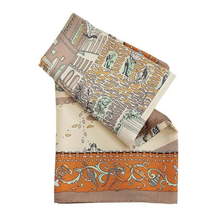 Salvatore Ferragamo, Scarves Beżowy, Kobieta, Rozmiar: ONE Size