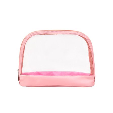 Transparent rese-necessär Shell Makeup Cosmetics Bag ROSA