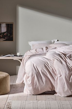 Jotex - Dekbedovertrek - Biologisch Roze/beige Roze/beige - JUDY - Koop Dekbedovertrek bij Jotex