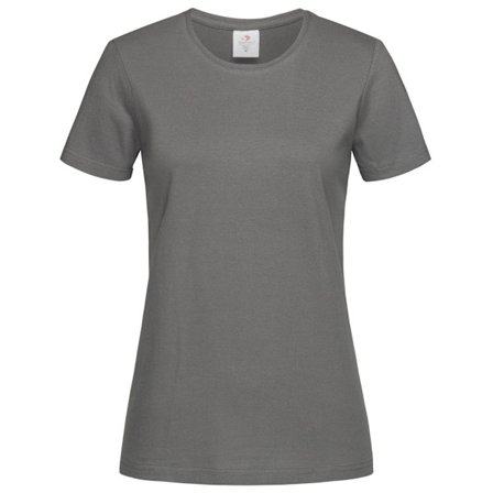 Stedman Dam/Dam Classic T-shirt L Real Grey