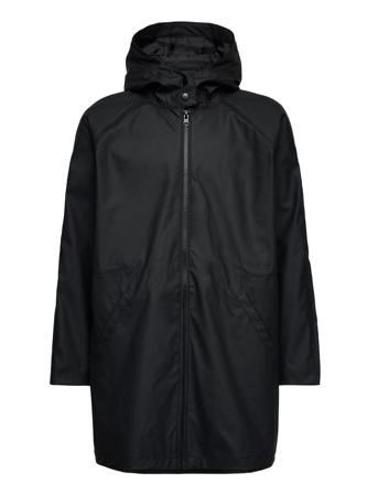 Raincoat Outerwear Rainwear Jackets Svart Petit By Sofie Schnoor