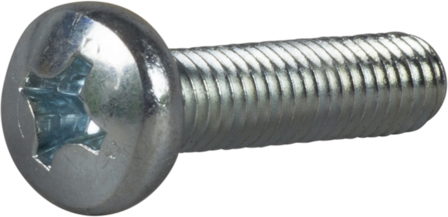 ESSVE 61069751 Maskinskruv M6, kullrig, blankförzinkad M6 x 50 mm, 50-pack, Infästning