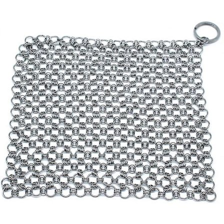 6 Tommer Støpejernrenser Rustfritt Stål Kjedenett