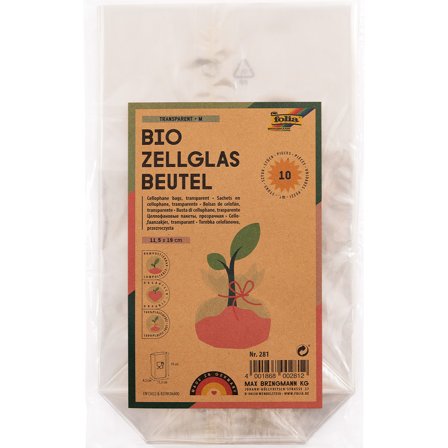 Cellophane Bags Size M 10-pack