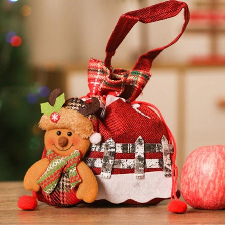 Juldocka Presentpåse Julgodispåse C C