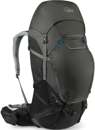 Lowe Alpine Cerro Torre 80:100 rinkka, musta/harmaa