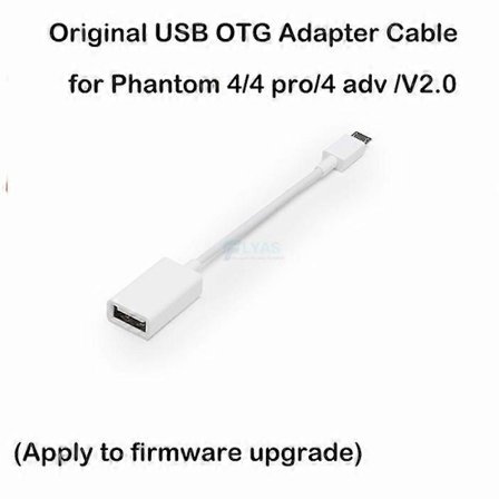 USB OTG Adapterkabel for firmwareoppgradering for DJI Phantom 4 Pro/Adv/V20 Drone (FMY)